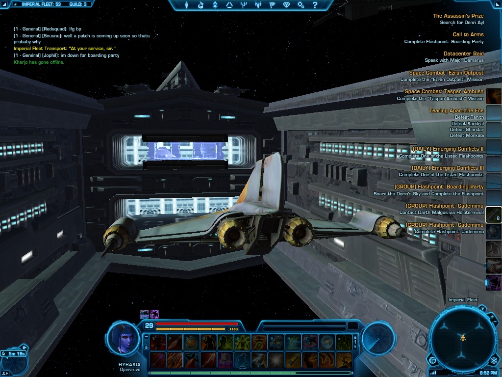 Fun in the Red October SWTOR Guild