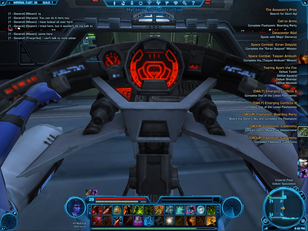 Fun in the Red October SWTOR Guild