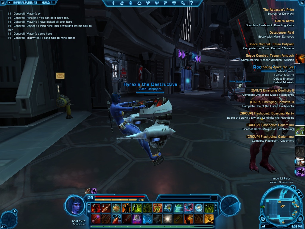 Fun in the Red October SWTOR Guild