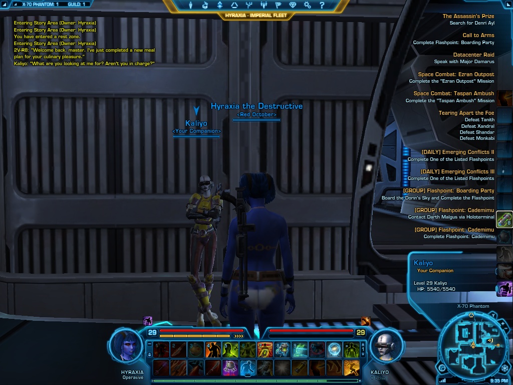 Fun in the Red October SWTOR Guild