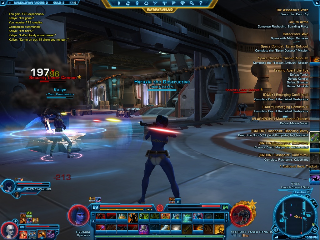 Fun in the Red October SWTOR Guild